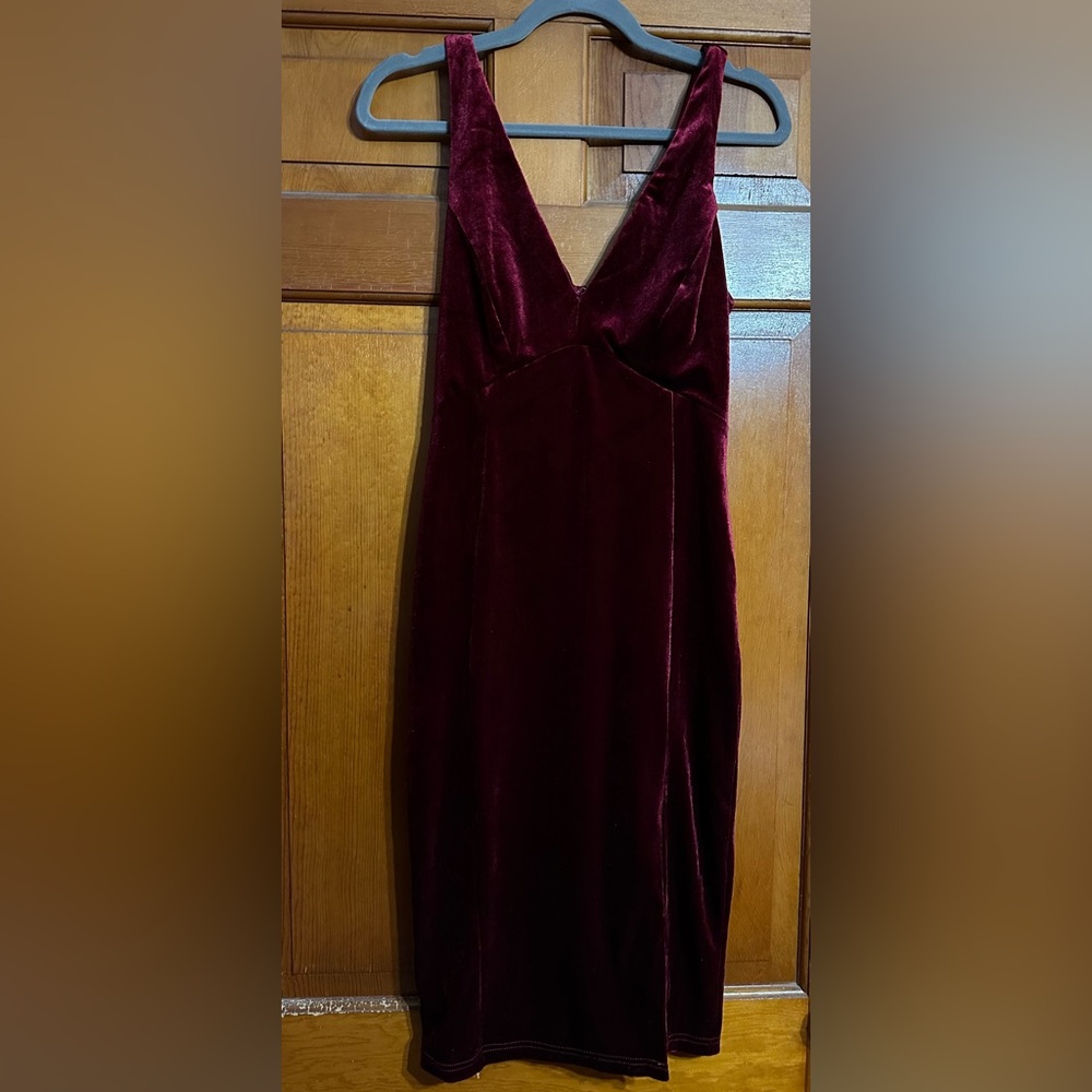Lulus Wine Red Cocktail Dress